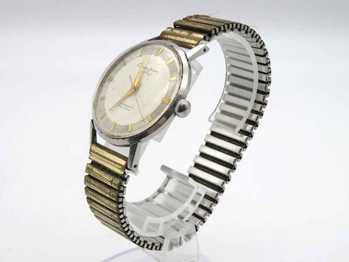 1円■ジャンク■ シチズン ホワイト クオーツ ユニセックス 腕時計 L19703の画像2