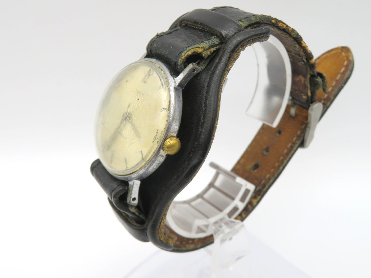 1円■ジャンク■ タイメックス シルバー 自動巻き ユニセックス 腕時計 L23601の画像2