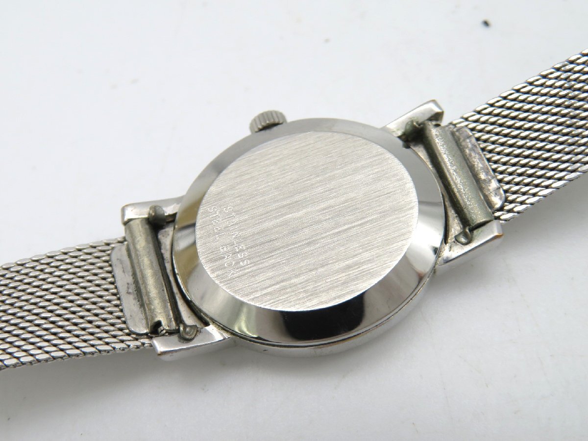 1円◆稼働◆ オメガ ジュネーヴ シルバー 手巻き レディース 腕時計 L28705の画像3