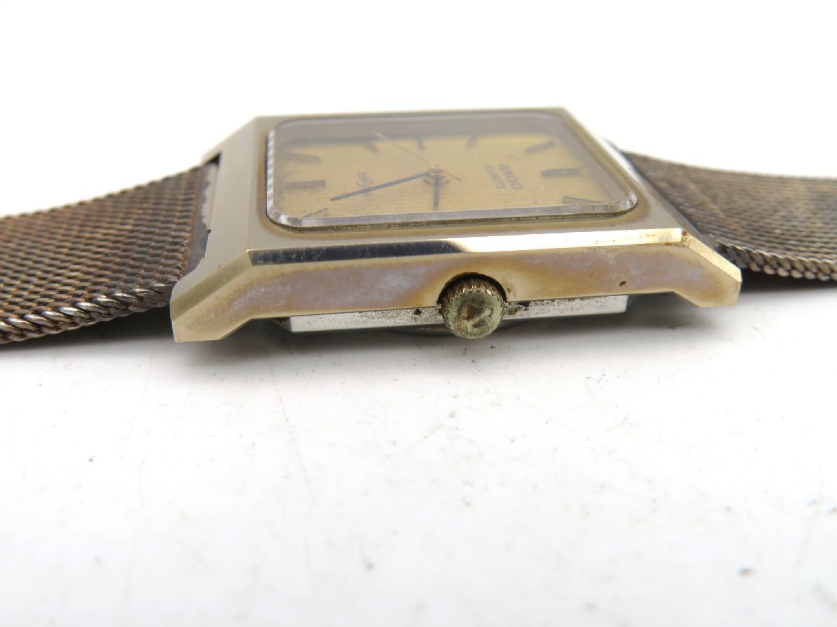 1円◆稼働◆ ラドー ダイアスター ゴールド クオーツ レディース 腕時計 L31213の画像2