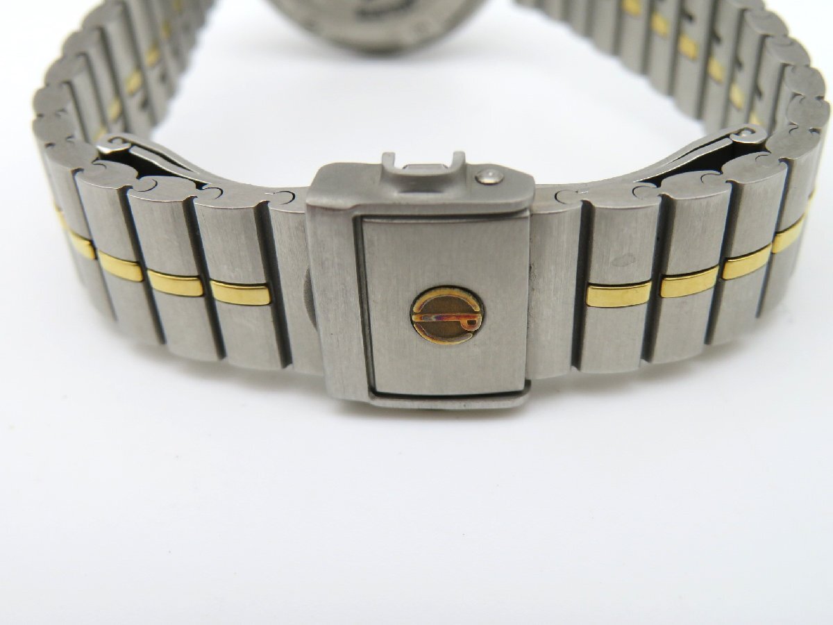1円◆稼働◆ ダンヒル 31 10644 ブラック クオーツ レディース 腕時計 L53804の画像4