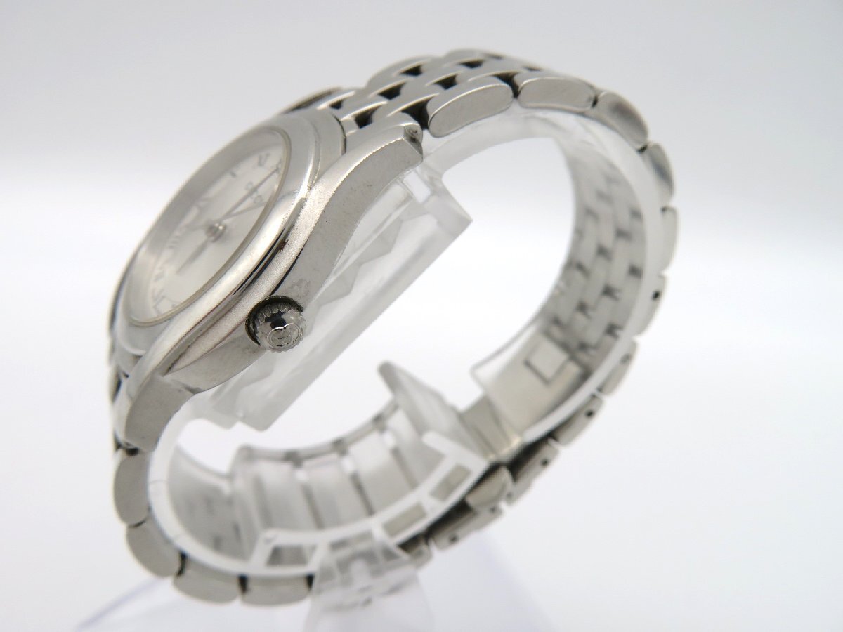 1 иен * работа * Gucci 5500L серебряный кварц женские наручные часы M18001