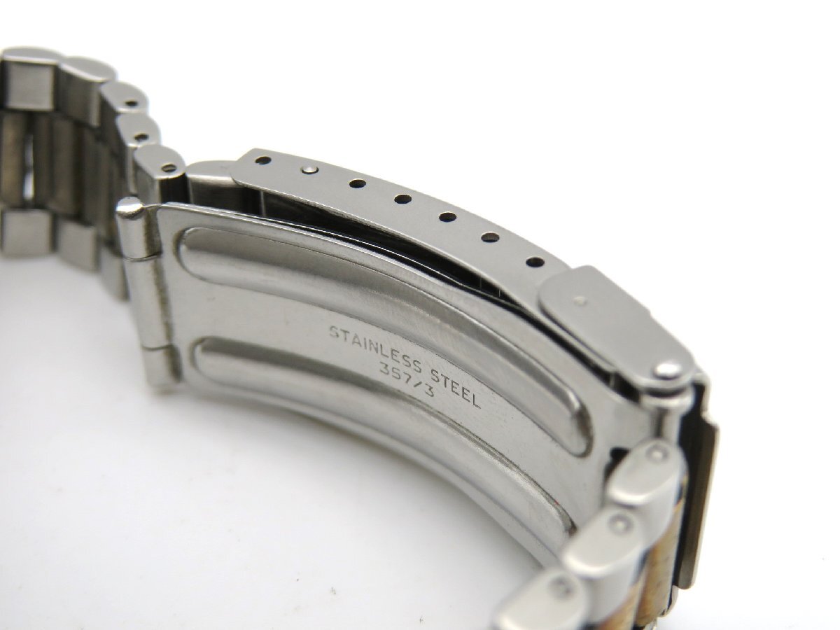 1円■ジャンク■ タグホイヤー 934.213 シルバー クオーツ ユニセックス 腕時計 M17703の画像6