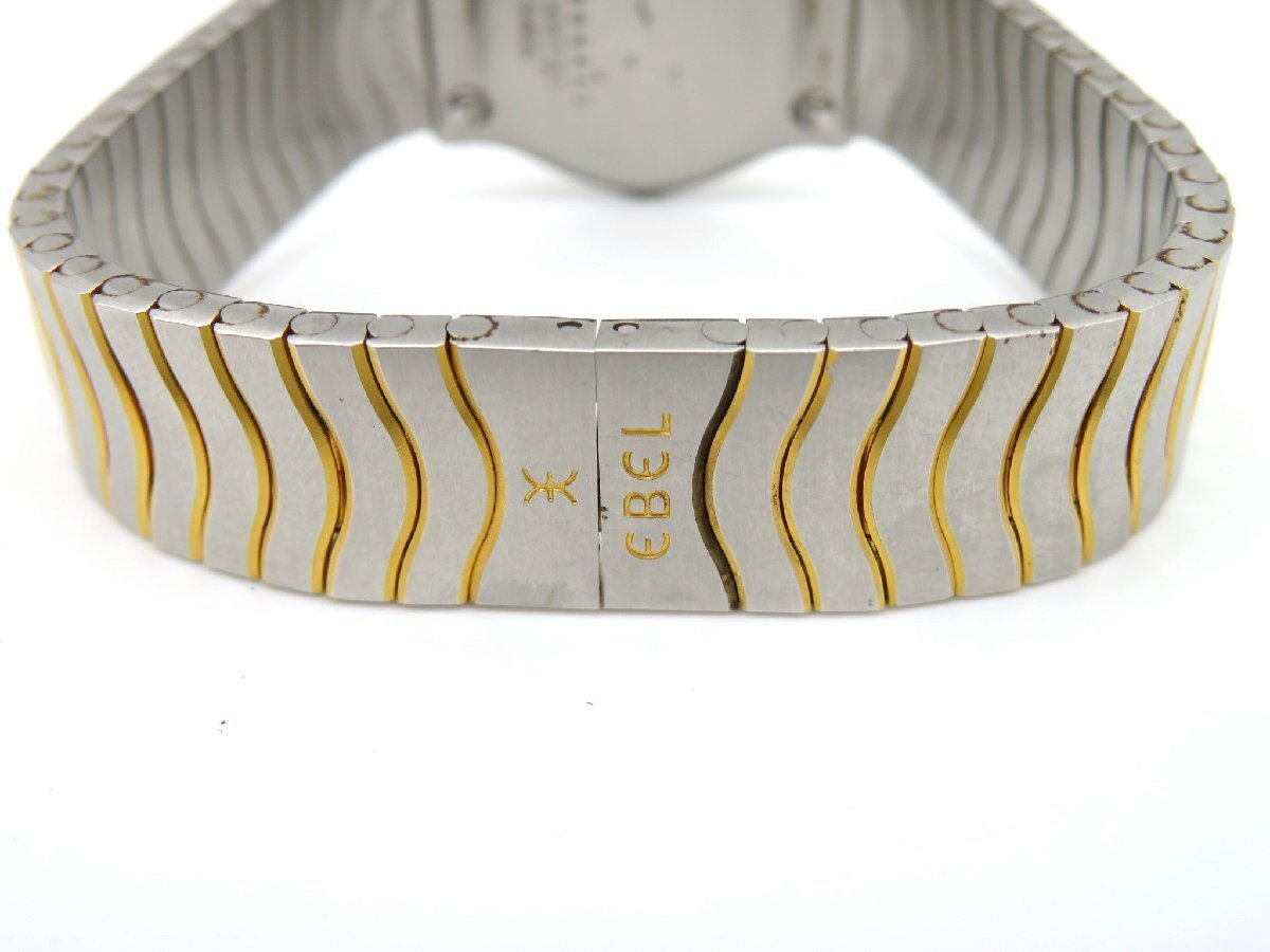 1 иен * работа * Ebel белый кварц женские наручные часы M491