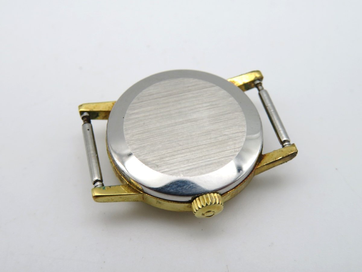 1円■ジャンク■ オメガ デヴィル ゴールド 手巻き レディース 腕時計 M13603の画像6