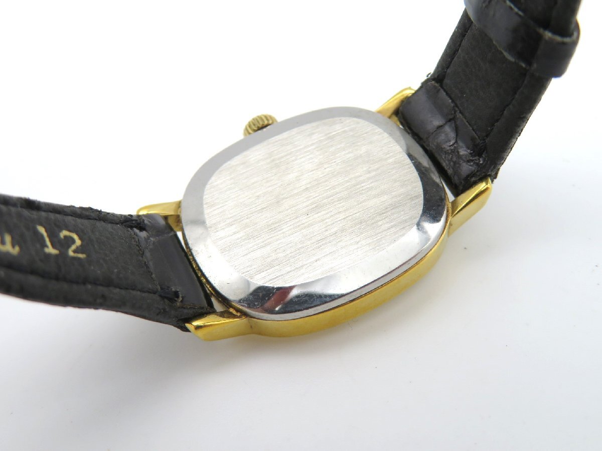 1円■ジャンク■ オメガ デヴィル ゴールド 手巻き レディース 腕時計 M15603の画像6