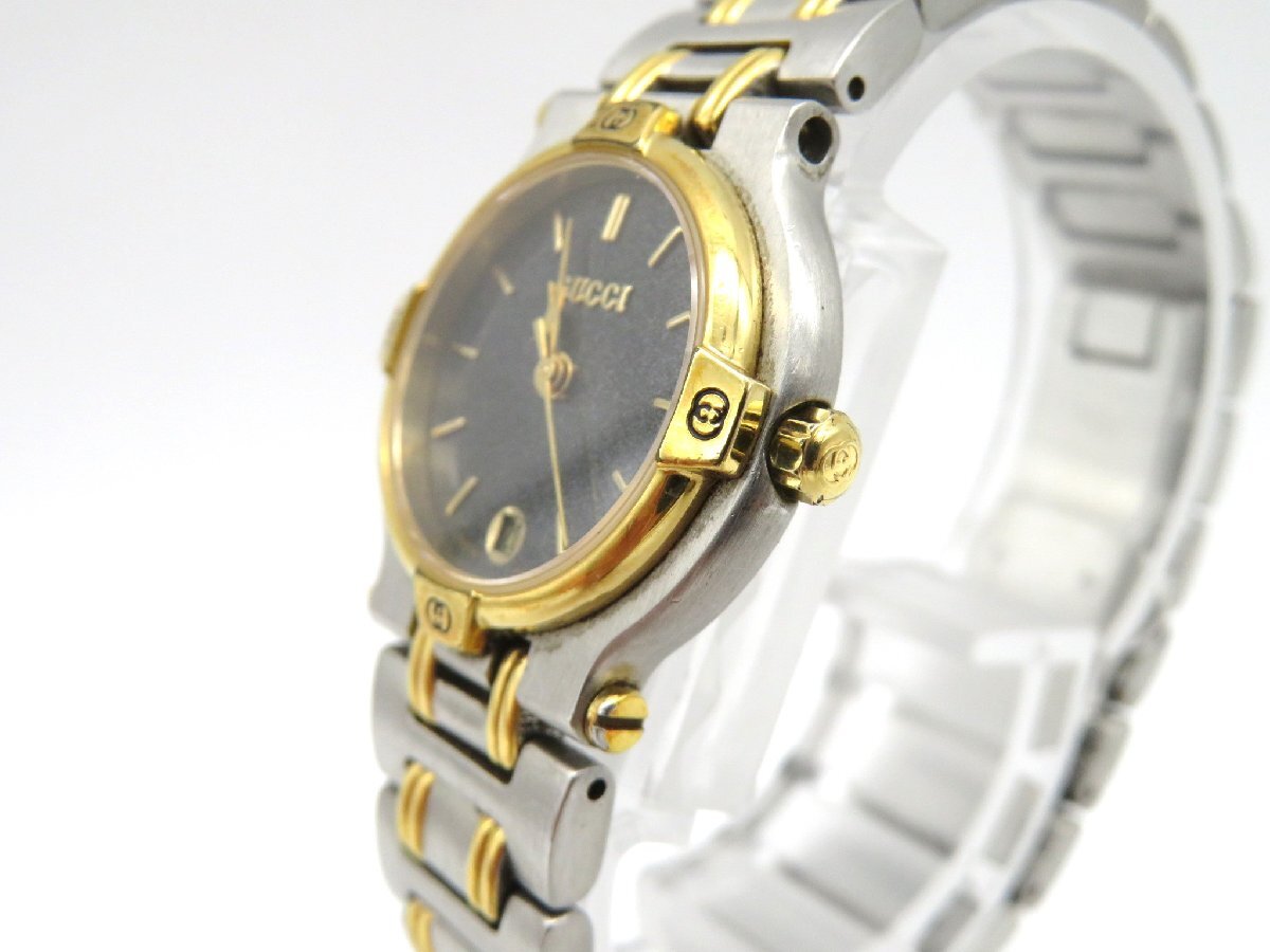 1 иен * работа * Gucci 9000L серый кварц женские наручные часы koma 5 M39205