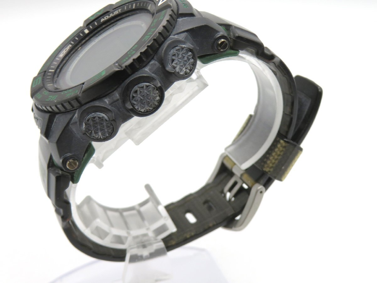 1円◆稼働◆ カシオ PRW-S3500 プロトレック デジタル ソーラー メンズ 腕時計 M40010_画像2