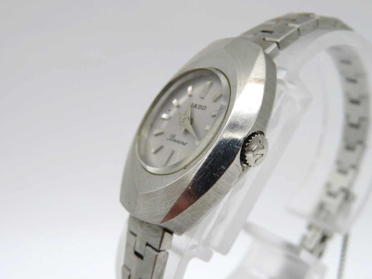 1円◆稼働◆ ラドー BEMIMA シルバー 手巻き レディース 腕時計 M39902