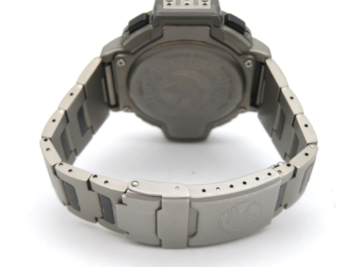 1円◆稼働◆ カシオ PRT-420 PRO TREK ハンティングワールド デジタル クオーツ メンズ 腕時計 M18811の画像5