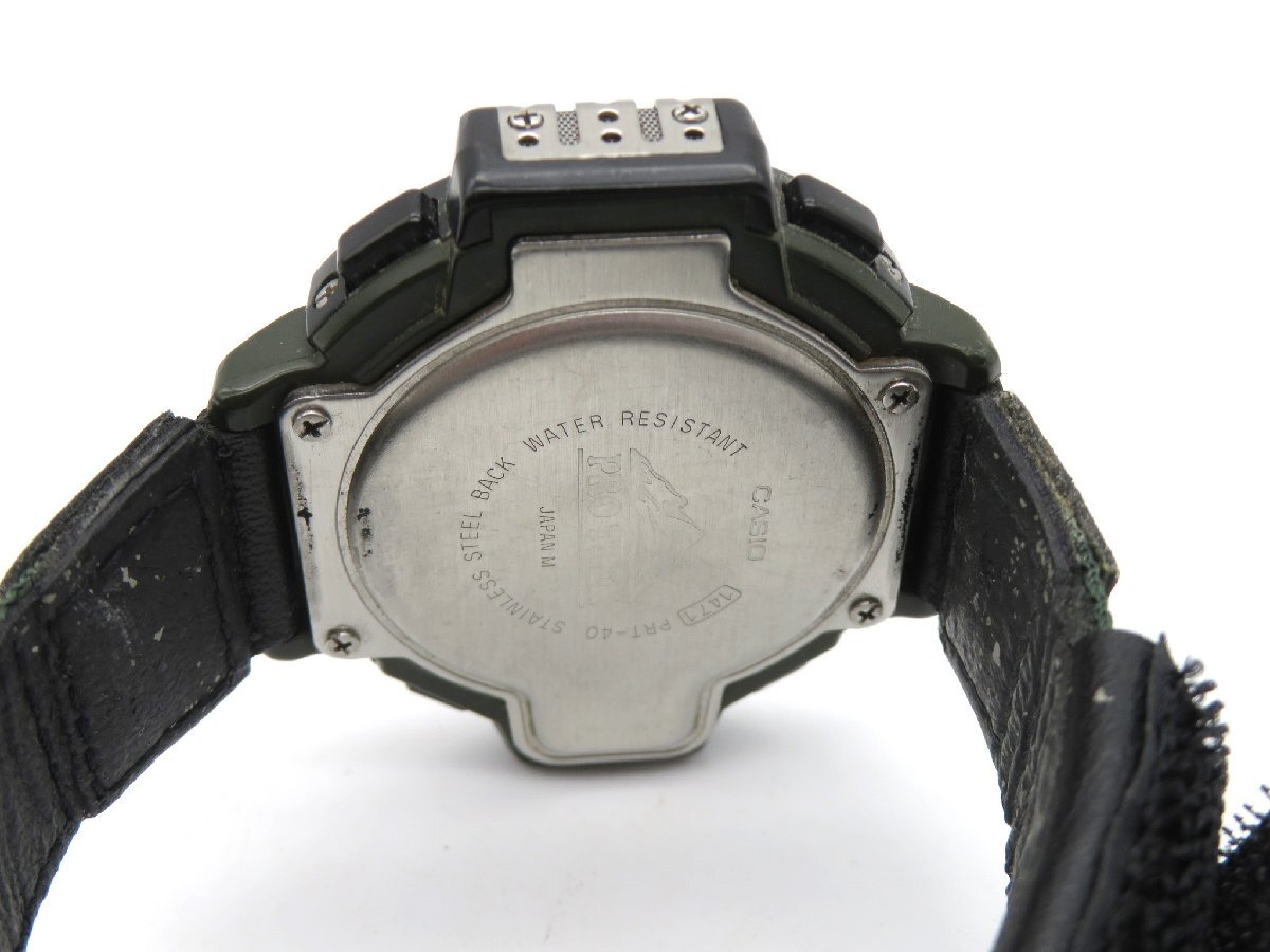 1円◆稼働◆ カシオ PRT-40 プロトレック デジタル クオーツ メンズ 腕時計 M27201_画像6