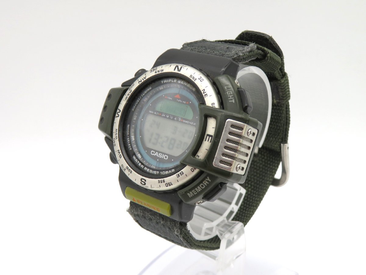 1円◆稼働◆ カシオ ATC-1100 プロトレック デジタル クオーツ メンズ 腕時計 O195_画像2
