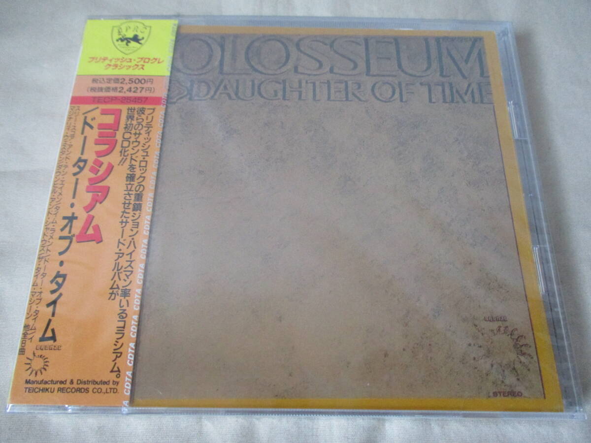 COLOSSEUM Daughter Of Time ‘90(original ’70) 新品未開封 世界初CD化 UK Jon Hiseman率いるプログレ／ジャズ・ロック・バンドの画像1