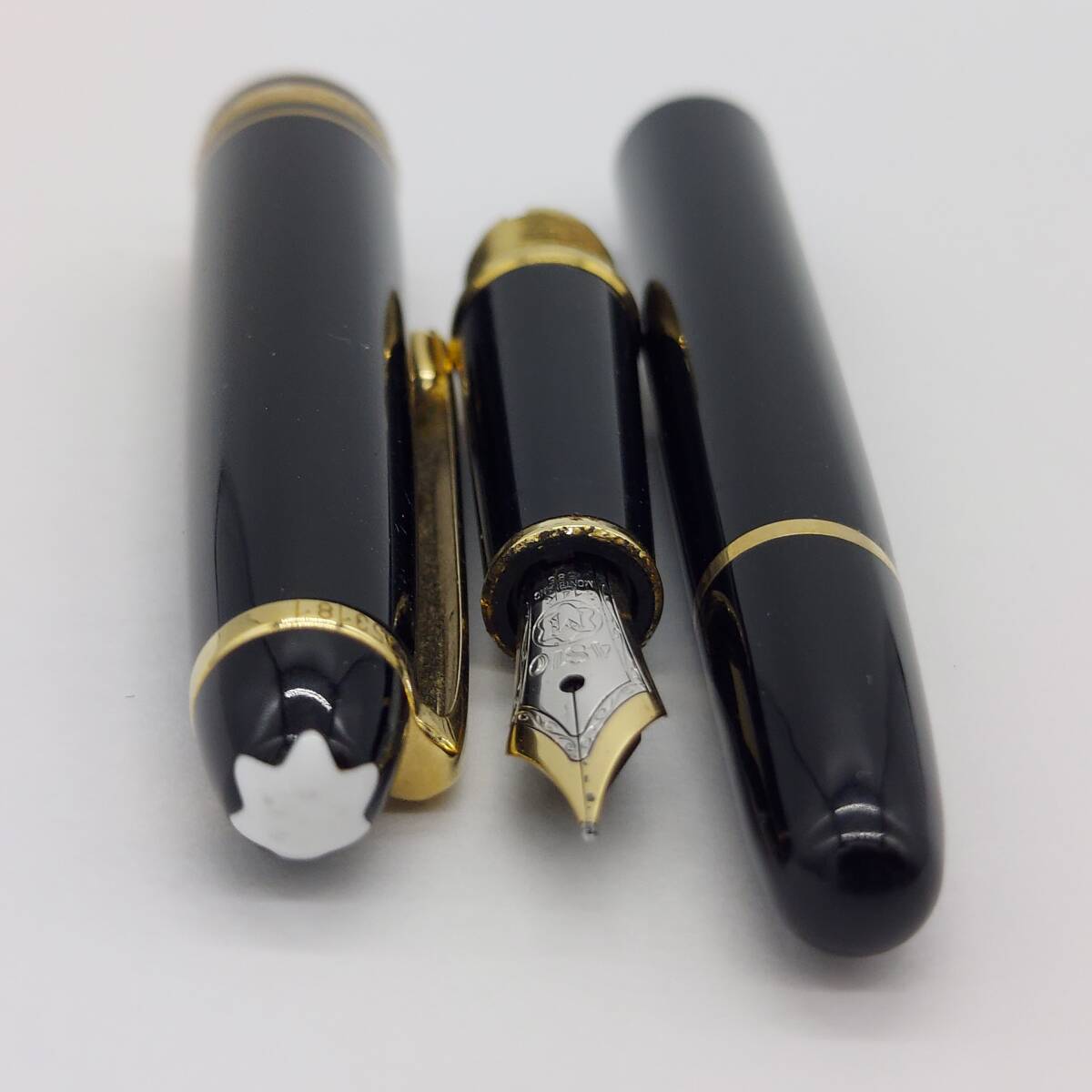 【6043】1000円～MONTBLANC モンブラン MEISTERSTUCK マイスターシュテック 14K 585 万年筆 _画像8