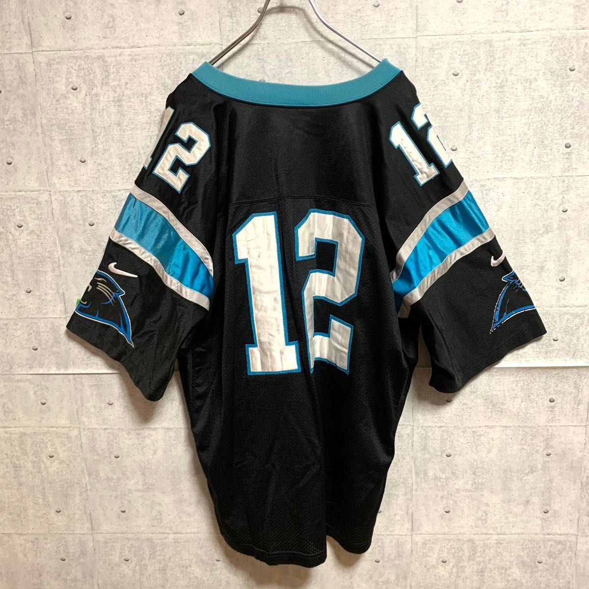 リアーナ着用 NIKE NFL ブラックパンサーズ ゲームシャツ 90s リアーナ着用 NIKE NFL ブラックパンサーズ ゲームシャツ 90s