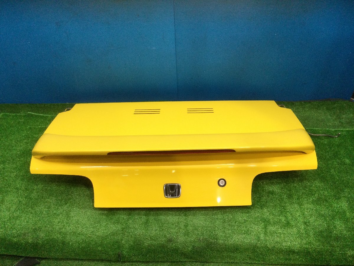  Honda Beat PP1 trunk lid rear spoiler attaching Wing High Mount Y53( car ni bar yellow ) 68500-SS1-000ZZ addition image have 