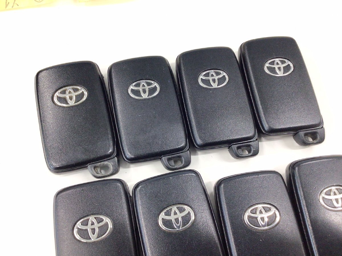 12 шт. комплект Toyota оригинальный "умный" ключ 2 кнопка дистанционный ключ aqua Prius Vitz etc