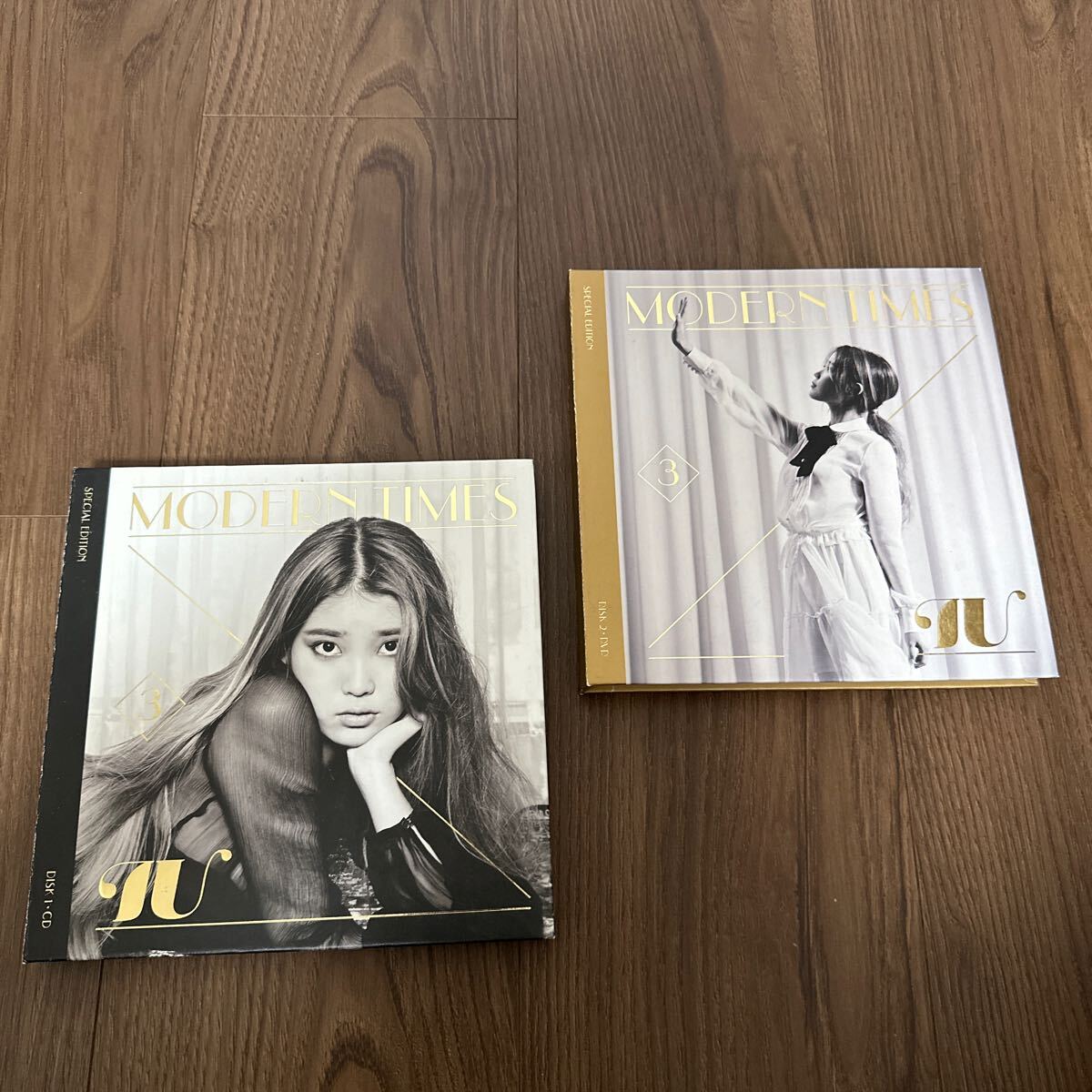 希少CD+DVD!! IU アイユー イ・ジウン スペシャルエディション 第3集 MODERN TIMES K-POP 写真付 韓国盤 輸入盤の画像6