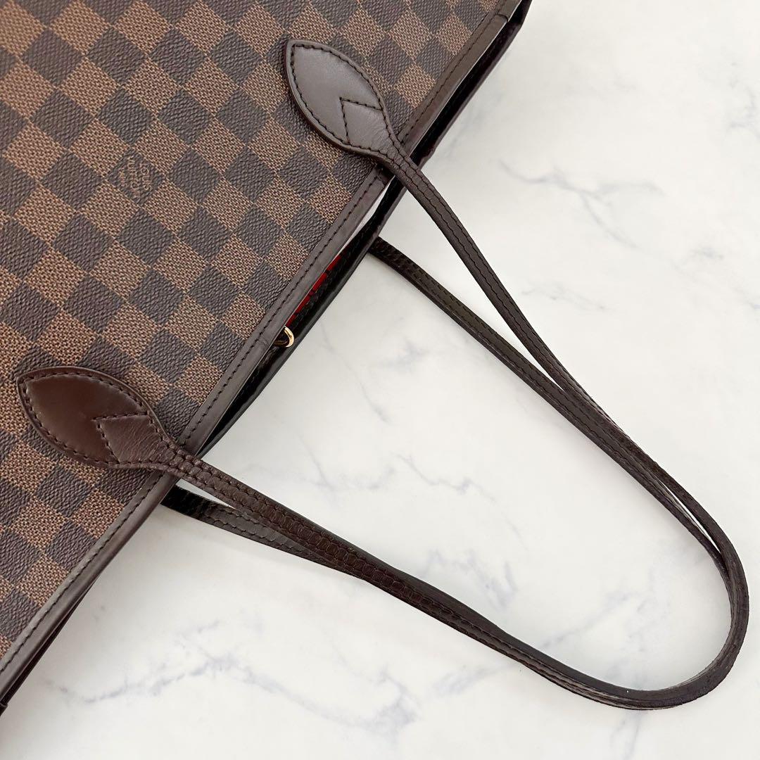 １円スタートルイヴィトン LOUIS VUITTON ネヴァーフルMM ダミエ トート バッグ エベヌ N51105 ハンドバッグ ショルダーバッグ 人気の画像8