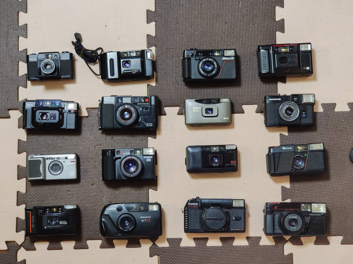  Canon | Nikon | Olympus | Pentax other film camera summarize total 16 pcs 