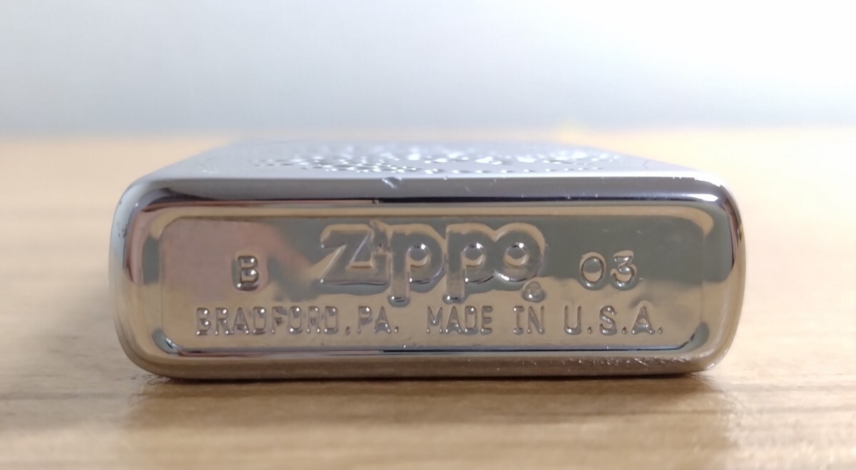 【19】ZIPPO/ジッポー　鏡面仕上げ　柄入り_画像4