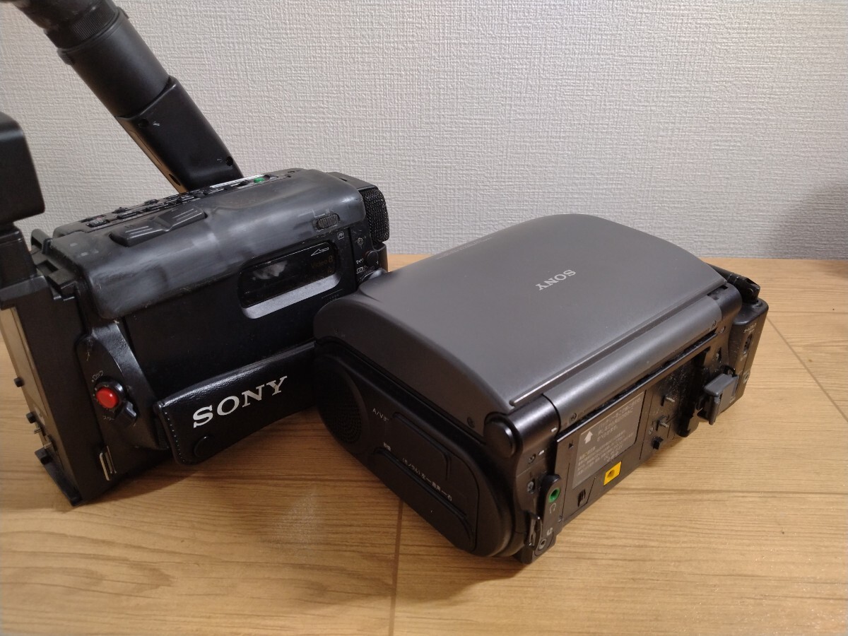 SONY・ソニー/8mmビデオウォークマン・GV-SX50 & ビデオカメラ・CCD-TR75の画像8