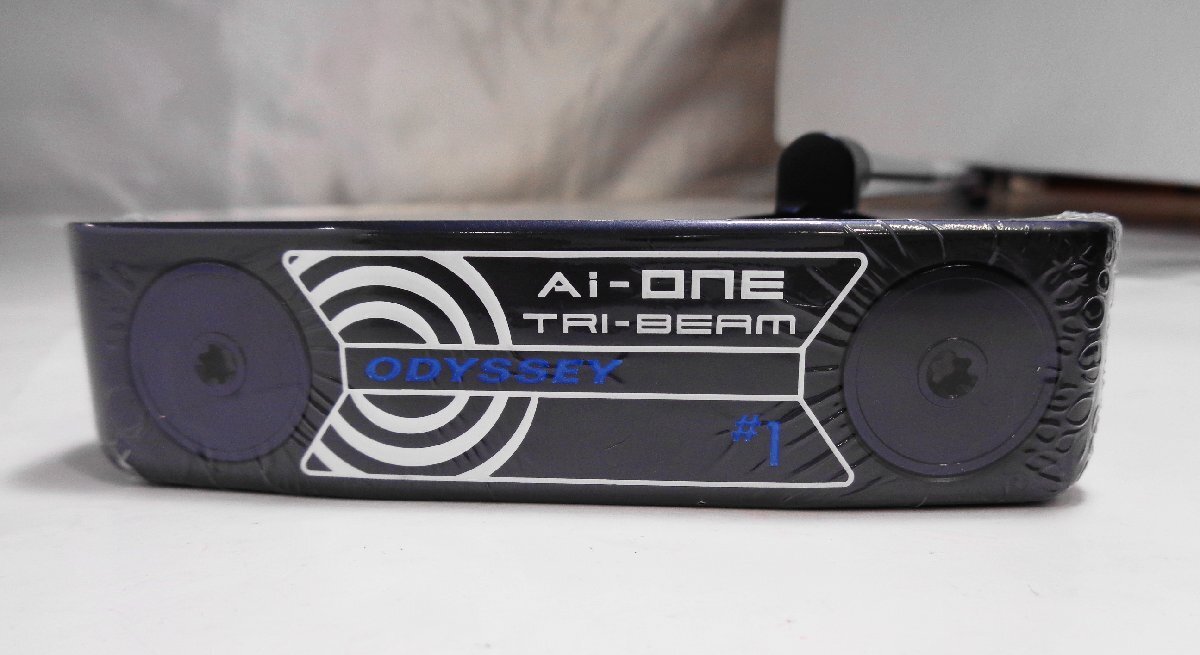 新品★オデッセイ Ai-ONE TRI-BEAM #1 パター★34in★ヘッドカバー付属/日本正規品_画像1