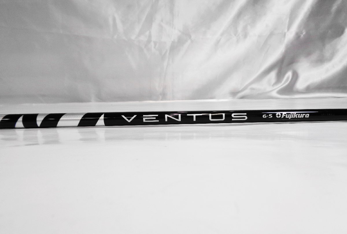 中古品★Fujikura ベンタス ブラック VENTUS BLACK(6S) VELOCORE★ドライバー用シャフト★1123mm/44.21inの画像1