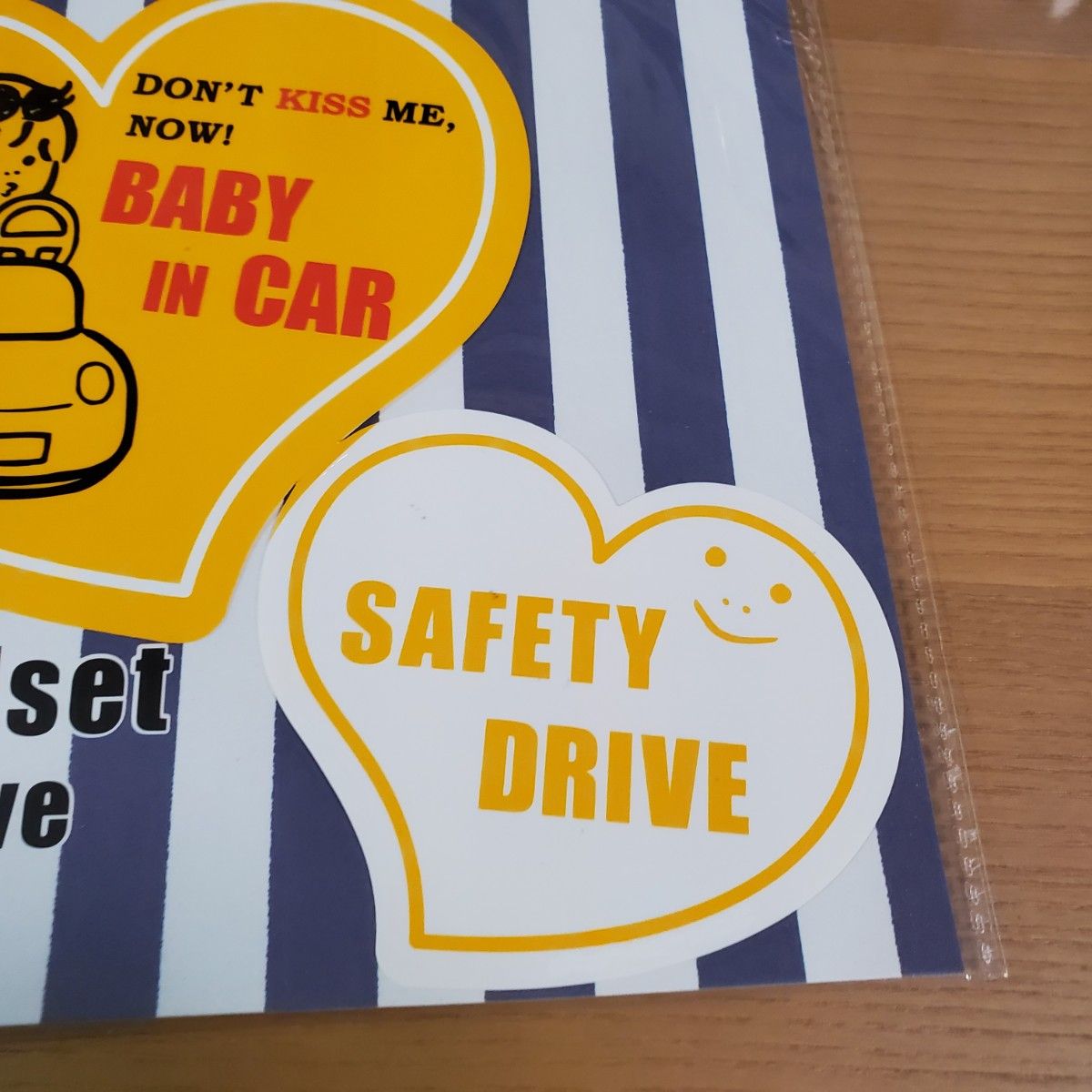 ベビーインカー　ベイビーインカー　ステッカー　baby in car　 2点