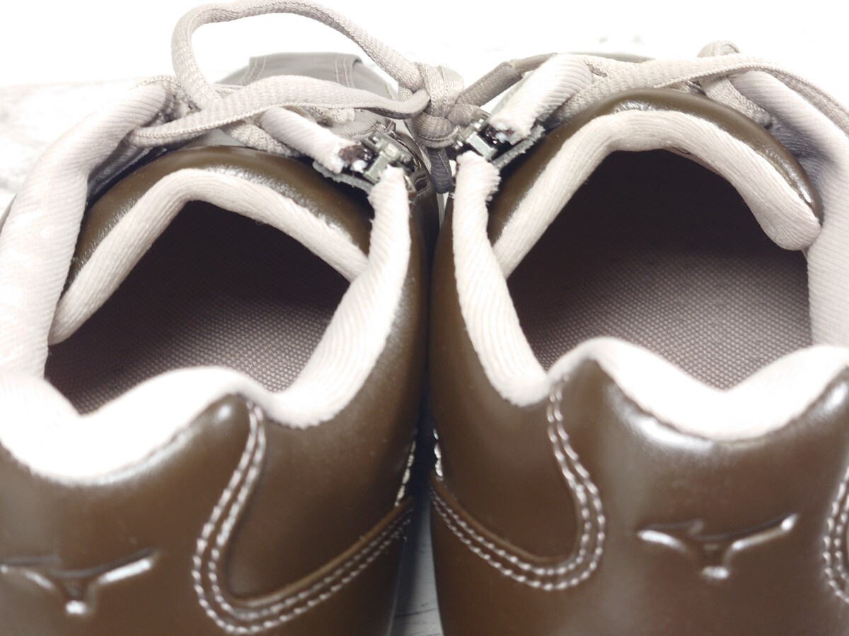 [ unused goods ]*MIZUNO Mizuno *LS030 leather walking shoes *26.0cm* dark brown *B1GR1648*japa net .. model 