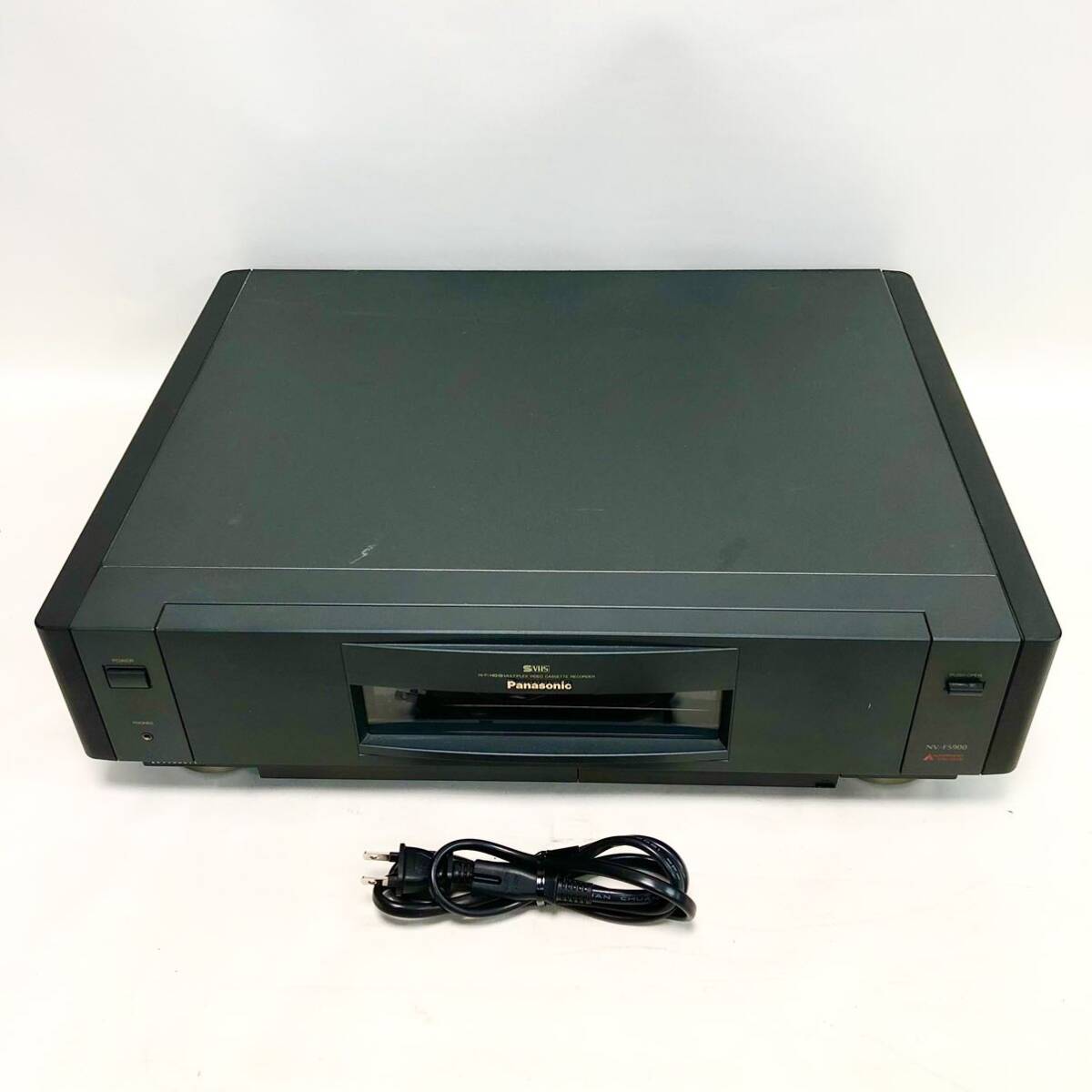 Panasonic パナソニック ビデオデッキ NV-FS900 S-VHS ビデオテープ 映像機器 家電 電化製品 Hi-Fi HQ 当時物 再生確認済みの画像1