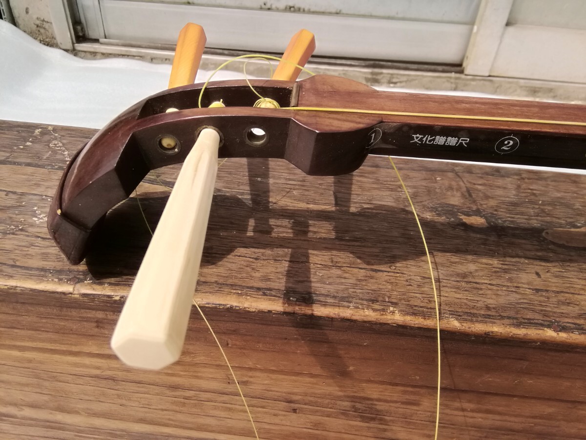  retro shamisen дерево в коробке традиционные японские музыкальные инструменты струнные инструменты античный подлинная вещь? украшение предмет и т.п.. редкий, редкость 