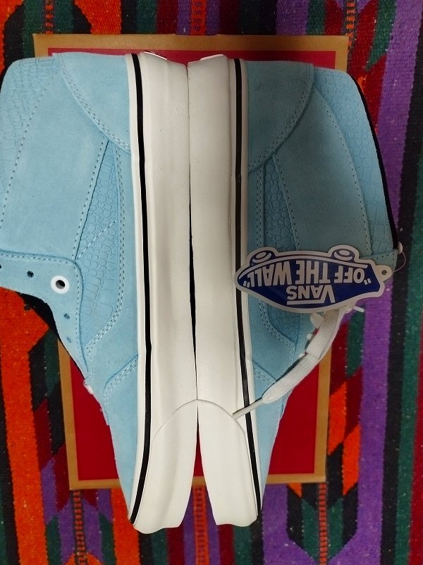 未使用 VANS バンズ アナハイムファクトリー ハーフキャブ 33Dx ブルー系 29ＣＭ US11 VNOA5KX68EF CROCK/AQATICの画像9