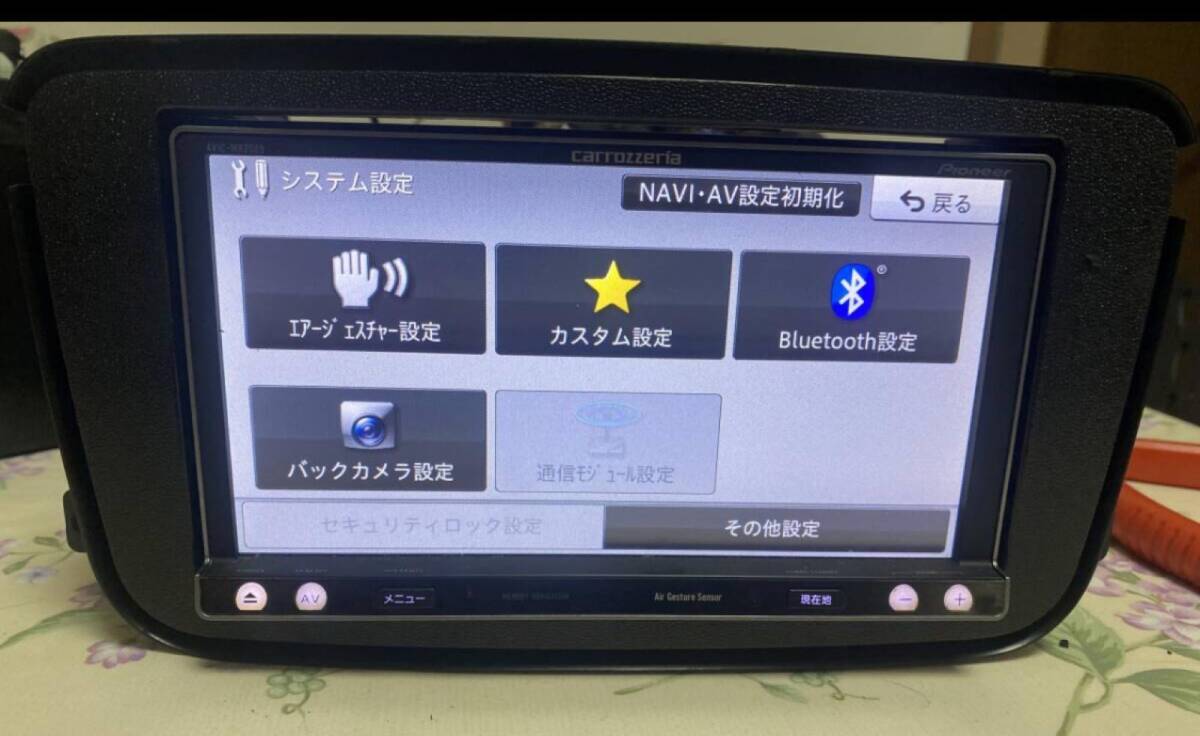 ▼ フィルムアンテナ カロッツェリア/スズキカプラー 2012年 メモリーナビ AVIC-MRZ009 DVD SD USB Bluetoothオーディオ フルセグ 地デジ_画像3