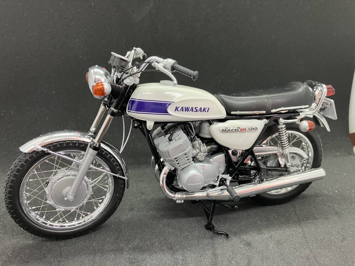 1/12スケール カワサキマッハⅢ/500ss(H1 1969年モデル 1/12スケール カワサキマッハⅢ/500ss(H1 1969年モデル
