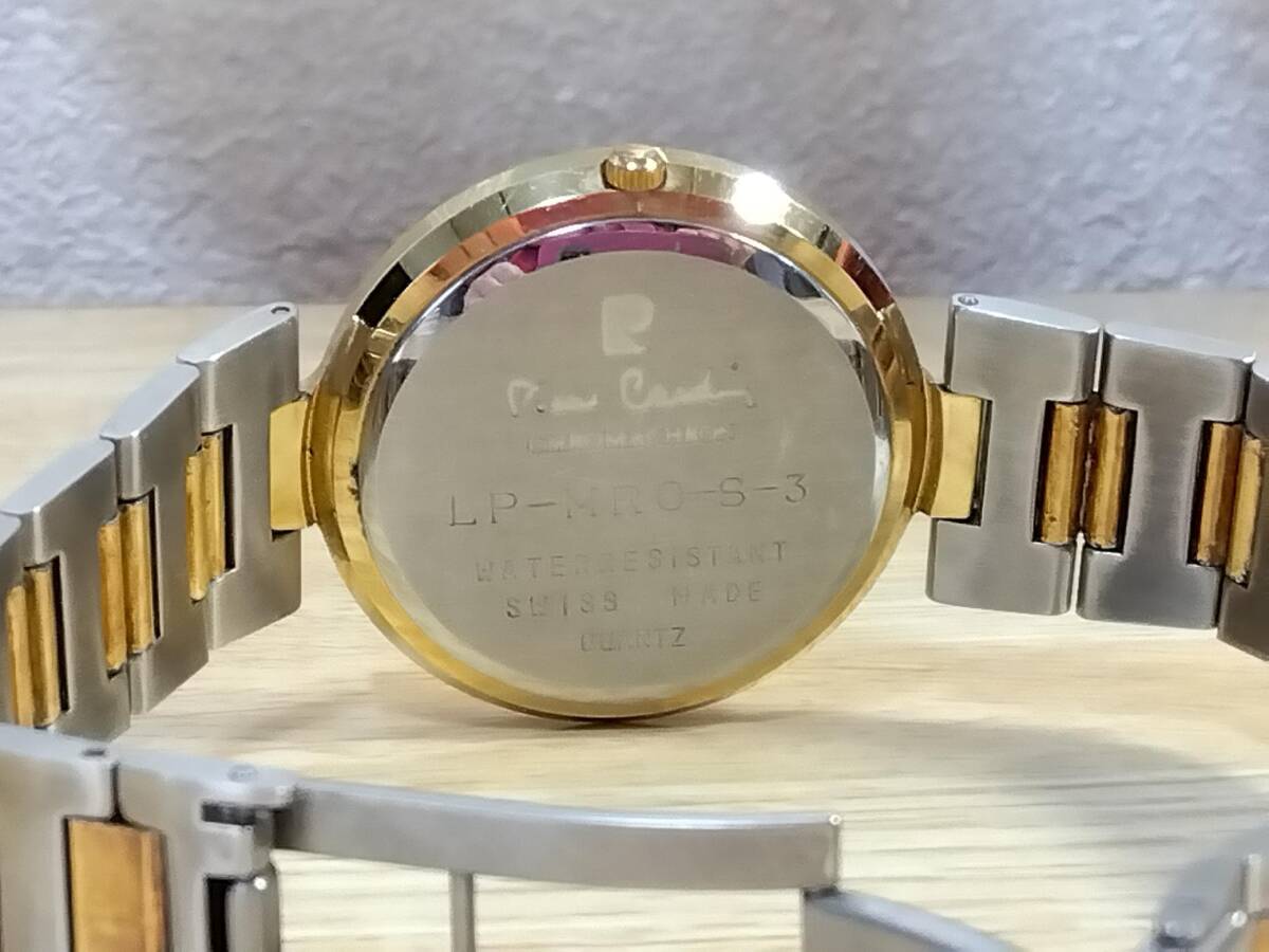 ★腕時計 Pierre Cardin ピエール カルダン メンズ★Used 電池切れ 動作確認していません キズ汚れあります ジャンク 古い コレクションの画像6