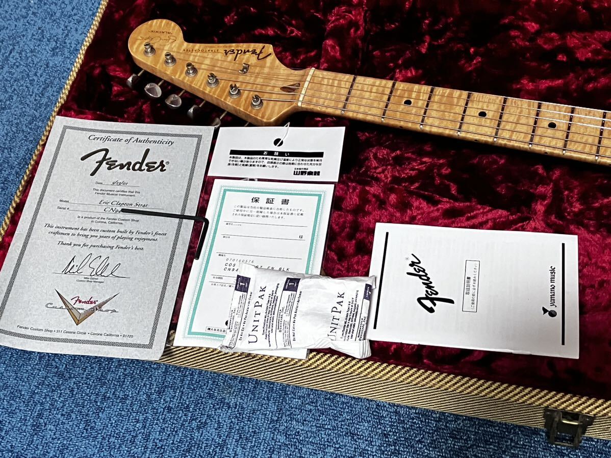 バリトラ JCスタンプ Fender Custom Shop Eric Claptonの画像9
