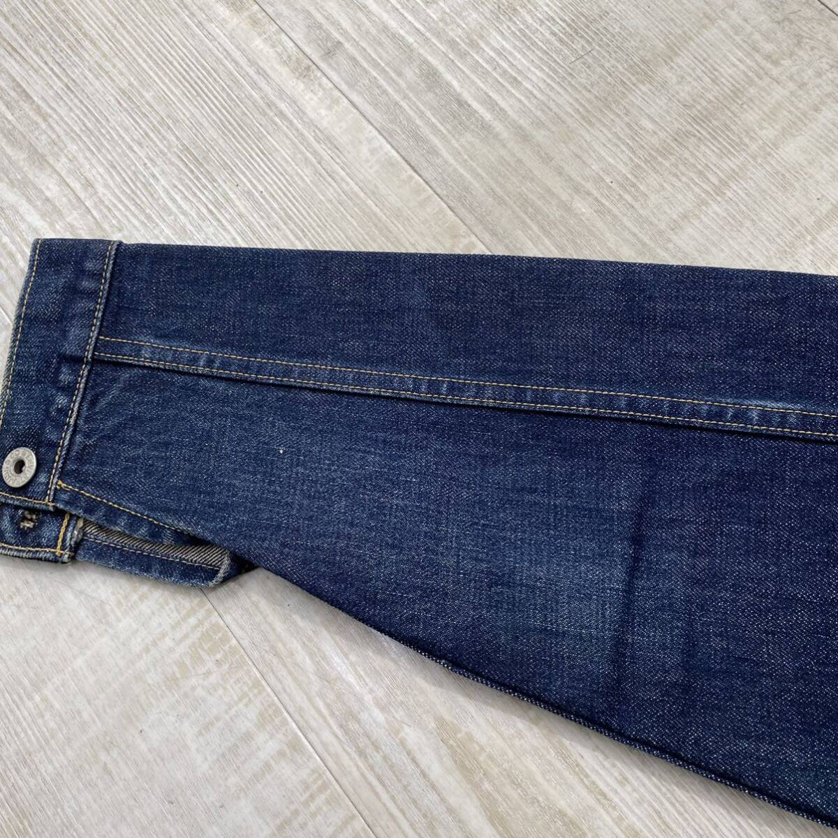 90s 濃紺 VINTAGE LEVI'S 71506 1st ファースト 大戦 モデル Gジャン ヴィンテージ リーバイス デニム ジャケット BIGE 復刻 日本製 36_画像8