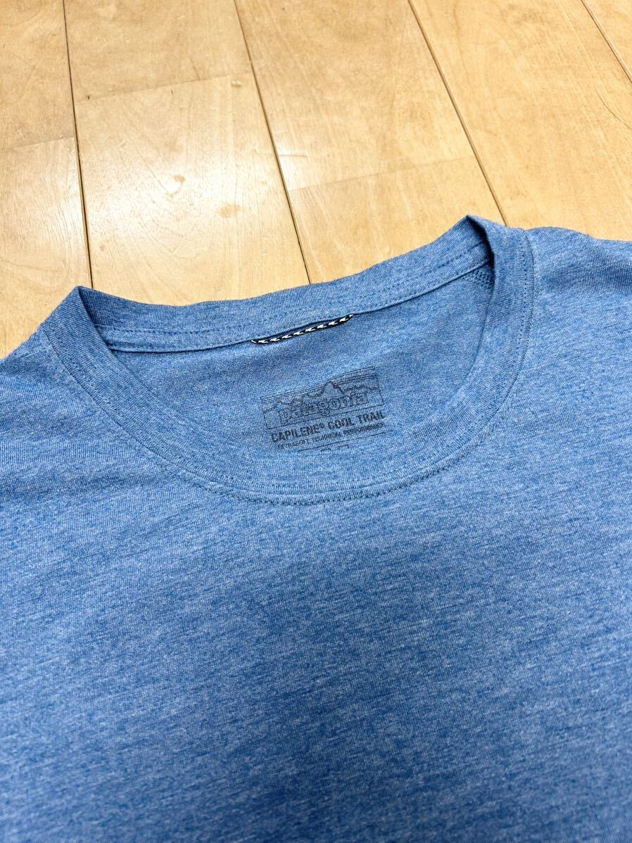 パタゴニア キャプリーン クール トレイル シャツ Mサイズ Patagonia_画像2