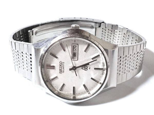 【Yn3☆】SEIKO/セイコー◇亀戸08クオーツ/0843-8040/QMW010◇1975年製♂クオーツ/デイデイト/純正ブレスの画像9