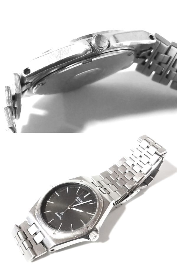 【Ms1☆】SEIKO/セイコー◇SilverWave/シルバーウェーブ/6030-7040/PSF028◇1980年製♂クオーツ/ブラックの画像7