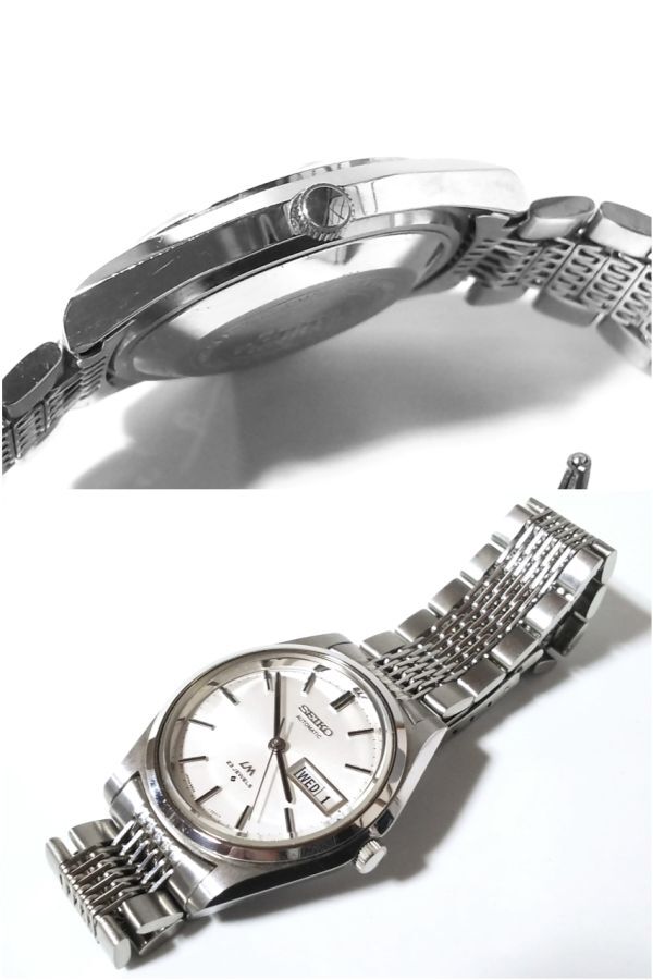 【Yi2☆】SEIKO/セイコー◇LM/ロードマチック/5606-7070/56LM◇1972年製♂23石自動巻き/純正ブレス/美品の画像7