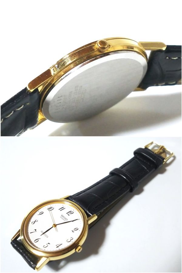 【Ya4☆】SEIKO/セイコー◇MAJESTA/マジェスタ/9061-7000/VJE980◇1983年製♂クオーツ/新品ベルト/美品_画像7