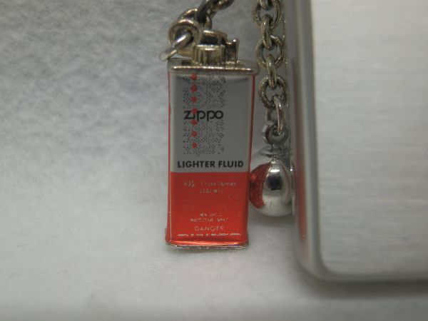 ZIPPO ジッポー J/XI / LIGHTER FLUID キーホルダー付 ジッポライターの画像5
