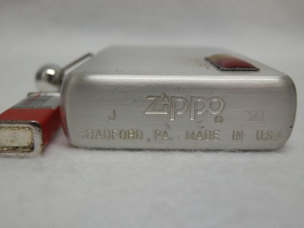 ZIPPO ジッポー J/XI / LIGHTER FLUID キーホルダー付 ジッポライターの画像7