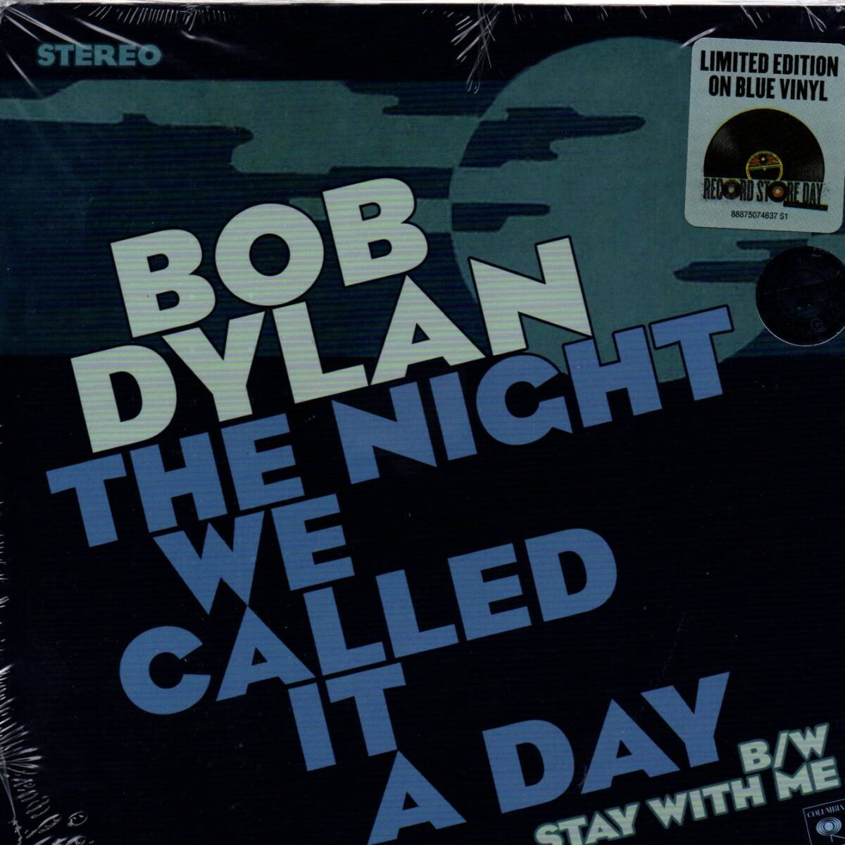 Bob Dylan 「The Night We Call It A Day/ Say With Me」米国盤青色カラーEPレコード_画像1
