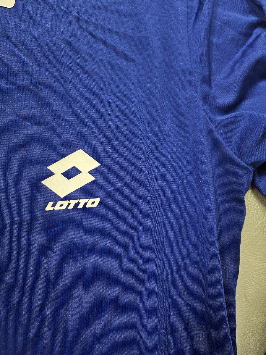 新品　サイズLL(XL)　LOTTO プラクティスシャツ　青　フランスカラー