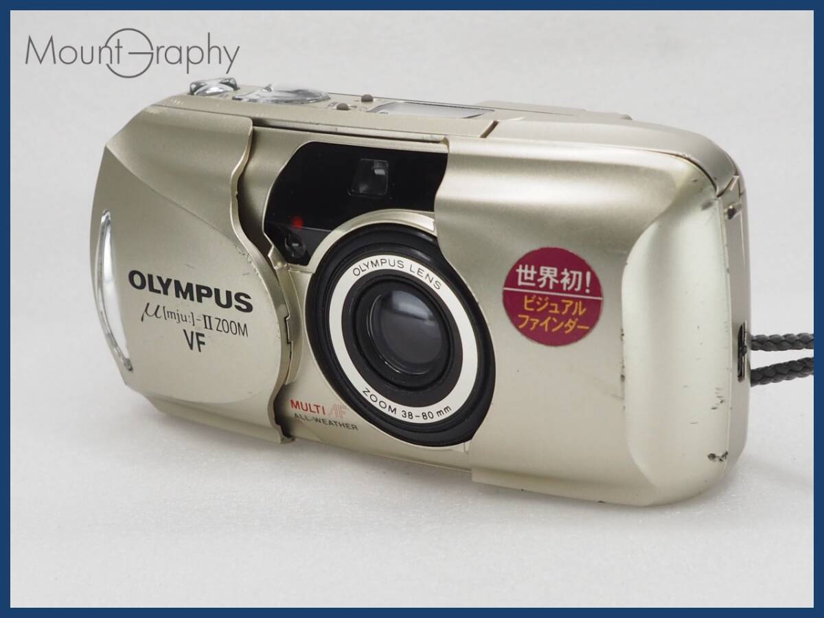 ★良品★ OLYMPUS オリンパス μ[mju:]-II ZOOM VF ★完動品★同梱可 #i6290_画像1