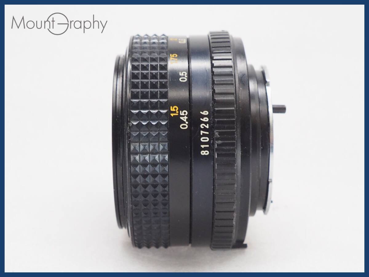 ★実用美品★ MINOLTA ミノルタ MD 50mm F1.7 ★完動品★同梱可 前キャップ付 #i6512_画像6