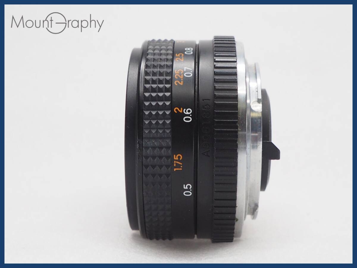 ★実用美品★ YASHICA ヤシカ ML 50mm F2 ★完動品★同梱可 #i6526_画像6